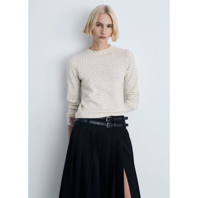 Pull-over maille pois MANGO