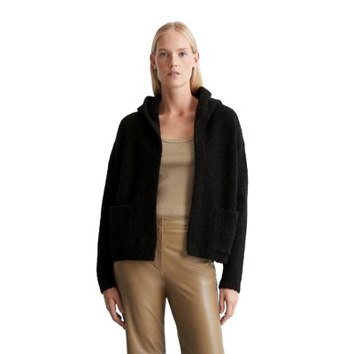 Gilet laine capuche femme La Redoute