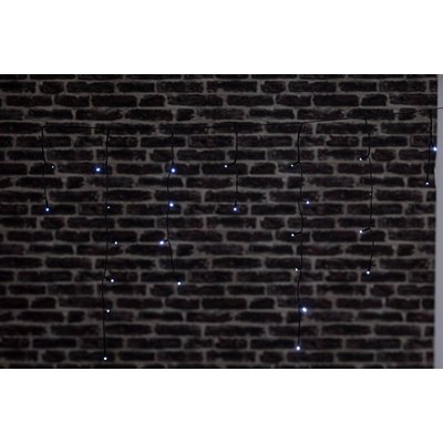 Rideau scintillant extérieur 240 LED blanc froid H36cm FEERIC LIGHTS & CHRISTMAS