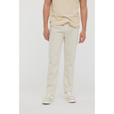 Pantalon lin beige homme La Redoute