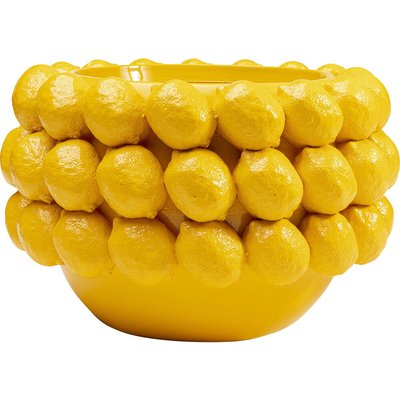 Cache-pot citrons jaunes KARE DESIGN