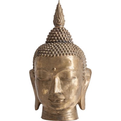 Statue en ciment, buste zen Budha RECOLLECTION