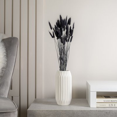 50-60cm Bunny Tails/Lagurus Ovatus Bunch in Black SO'HOME