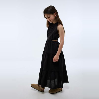 Robe longue à bretelles unie MONOPRIX
