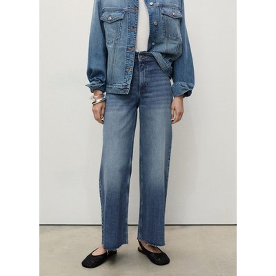 Jean style jupe-culotte Catherin taille haute MANGO