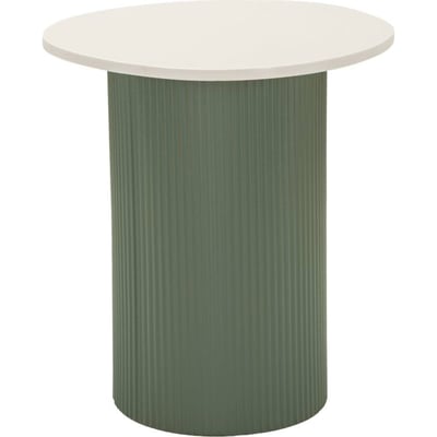 Table d'appoint ronde plateau effet marbre MODERN RECOLLECTION