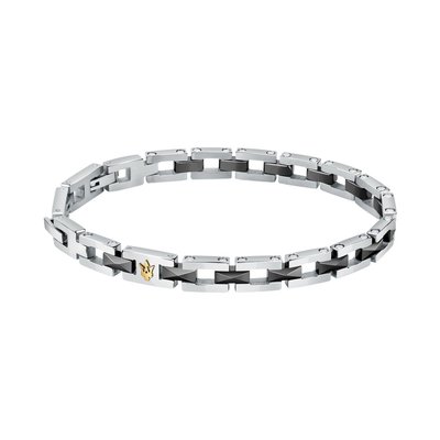 Bracelet en acier et céramique MASERATI