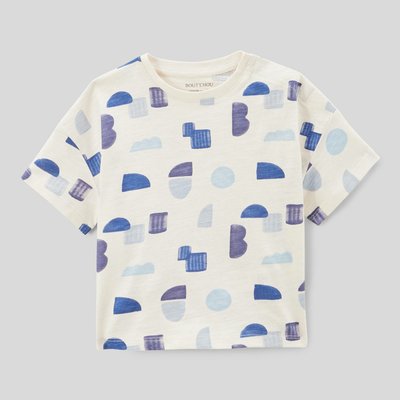 T-shirt manches courtes imprimé en coton BIO GOTS BOUT'CHOU