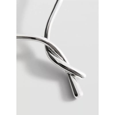 Collier rigide avec nœud MANGO
