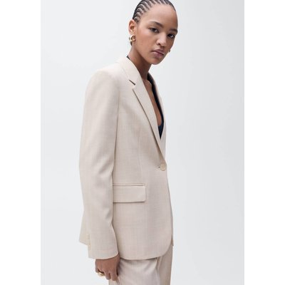 Blazer costume structuré MANGO