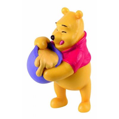 Figurine Winnie l'ourson avec son pot de miel BULLYLAND