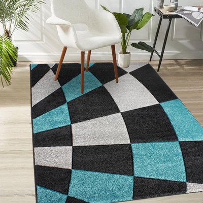 Tapis salon et chambre tissé motif géométrique SALONTA UN AMOUR DE TAPIS