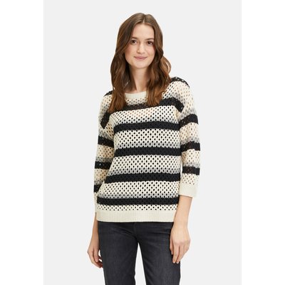 Pull-over en grosse maille à rayures BETTY BARCLAY