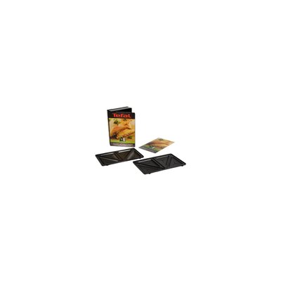 Tefal Carbone Coffret Snack Collection de 2 plaques empanadas + livre