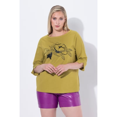 T-shirt à encolure bateau et manches longues ULLA POPKEN
