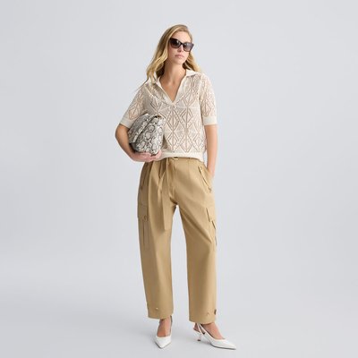 Pantalon cropped cargo LIU JO