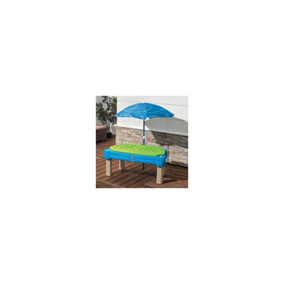 Table sable et eau Cascade avec parasol STEP2