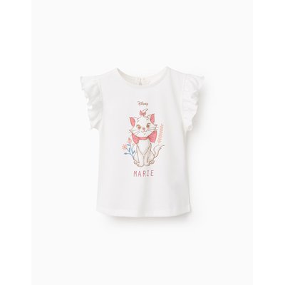 T-shirt en Coton avec Volants 'Princesses' ZIPPY