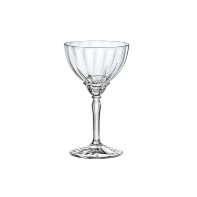 Lot de 4 coupes à Champagne  en verre, FLORIAN BORMIOLI ROCCO