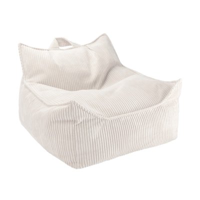 Pouf enfant velours côtelé QUADRO WIGIWAMA
