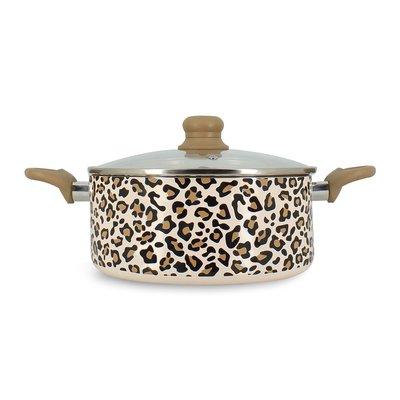 Faitout en aluminium recyclé 24cm, LEOPARD MENASTYL