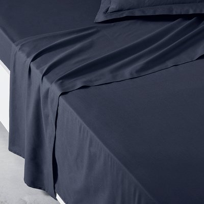 Drap plat pour lit 2 personnes uni ESSENTIAL TODAY