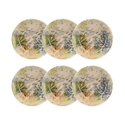 Lot de 6 coupelles en grès 16,5cm, CORFOU NOVASTYL