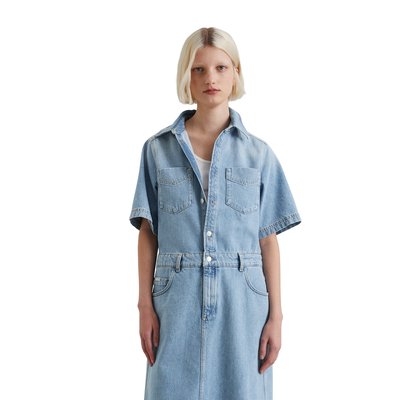 Robe en jean regular en coton organique MARC O’POLO DENIM