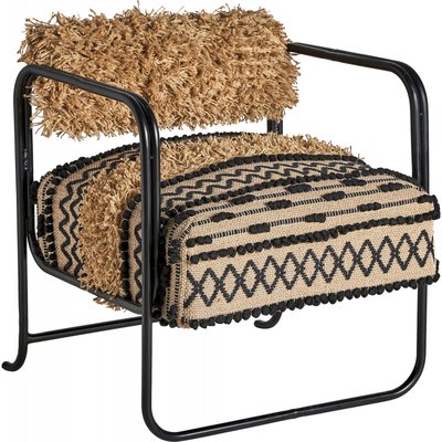 Fauteuil en jute, Keith vintage RECOLLECTION