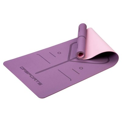 Tapis de yoga antidérapant 183 x 61 x 0.6 cm avec housse Nirvana JARDINDECO