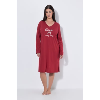 Chemise de nuit / grand T-shirt avec message ULLA POPKEN