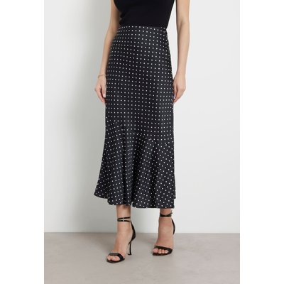 Jupe pois noir La Redoute