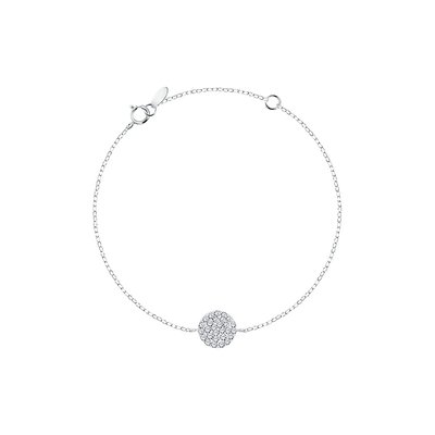 Bracelet en argent 925 et cristal CLEOR