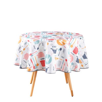 Nappe ronde kitchen DOUCEUR D'INTÉRIEUR