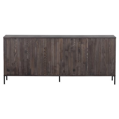 Buffet 4 portes en bois L200cm- NEW GRAVURE WOOOD