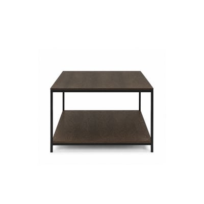 Table basse carrée en bois et métal L100 SIS SIA