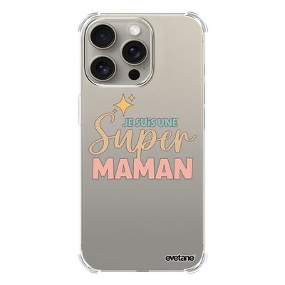 Coque souple renforcée iPhone 15 Pro Max EVETANE