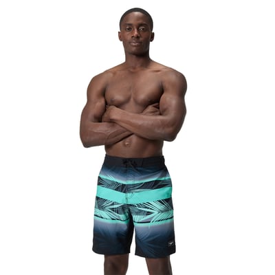 Boardshort à taille élastiquée motif/style feuilles BONDI SPEEDO