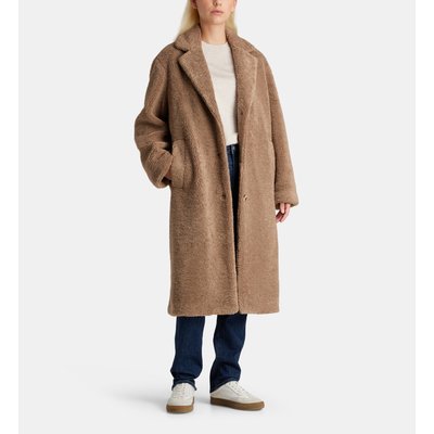 Manteau Mi Long Bravo Façon Sherpa Recyclé GALERIES LAFAYETTE