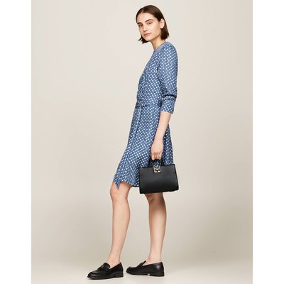 TH Reset Mini Tote Bag with Top Handles and Shoulder Strap TOMMY HILFIGER