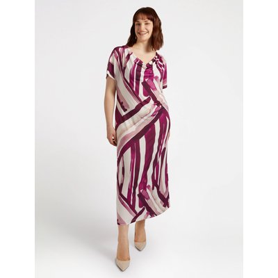 Longue robe à l’imprimé coups de pinceau, parfaite aussi pour les occasions spéciales FIORELLA RUBINO