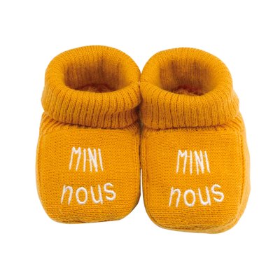 Chaussons naissance - Mini Nous TROIS KILOS SEPT