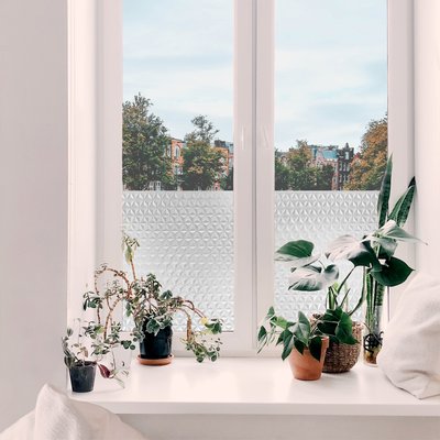 Adhésif décoratif pour vitres Triangles 3D ART FOR THE HOME