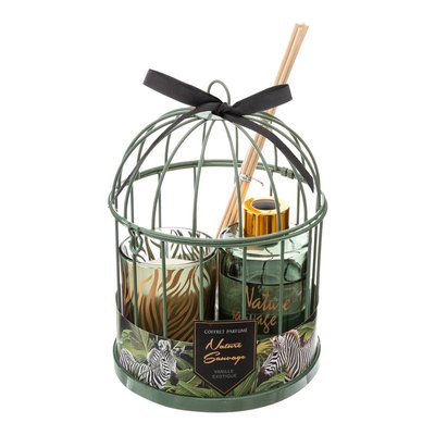 Coffret cadeau cage JUNGLE ATMOSPHERA