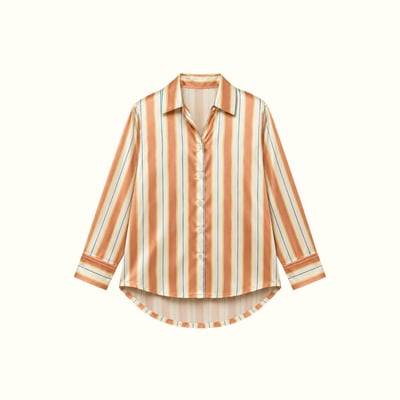 Chemise Oversize 100% pure soie de mûrier EMILY'S PILLOW
