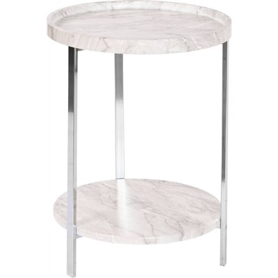 Table d'appoint effet marbre, Moderno RECOLLECTION