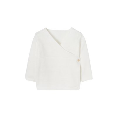 Brassière naissance en tricot de coton bio VERTBAUDET