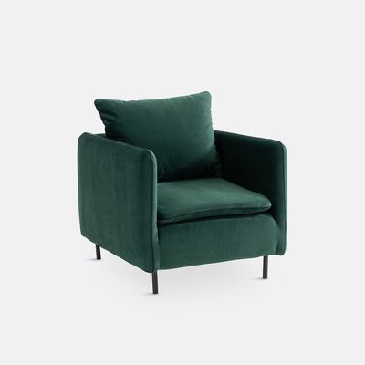 Fauteuil in fluweel, Ivete LA REDOUTE INTERIEURS