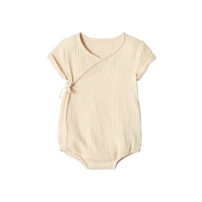 Body en gaze de coton ouverture naissance VERTBAUDET