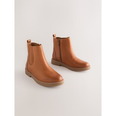 Bottes chelsea en cuir NEXT